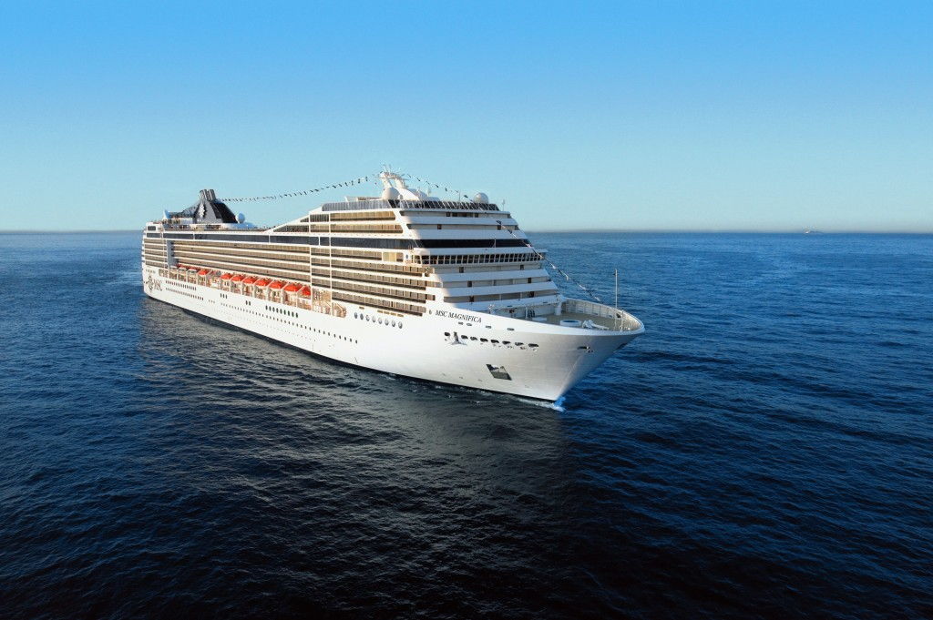 121 Nächte MSC Kreuzfahrten Weltreise 2027 mit MSC Magnifica ab/bis Genua